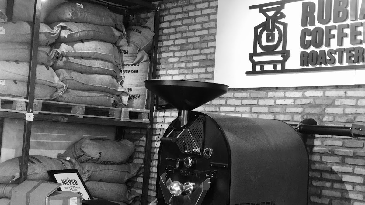 Rubia Coffee Roasters in Kacyiru Sud — the roaster's roaster